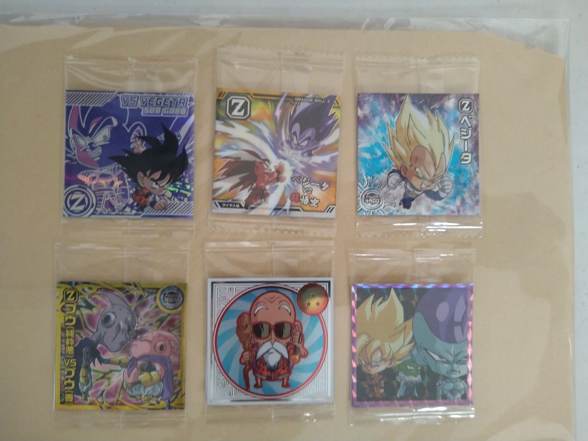 ドラゴンボール 超戦士シールウエハース 6枚セット まとめ売り