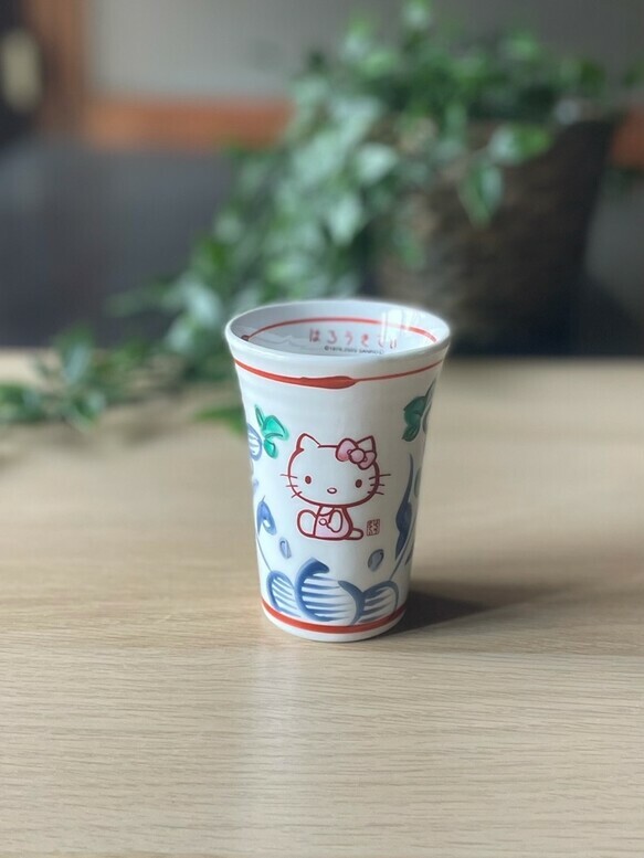 三丽鸥 “Hello Kitty” × 麦山窑炉165ml-Hello Kitty蓝