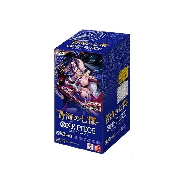 『新品』{TCG} (BOX)(再贩) 附4周年四皇TGC包(2P) ONE PIECE卡牌游戏 补充包 苍海之七杰【OP-14】 万代(24包)(20260809)