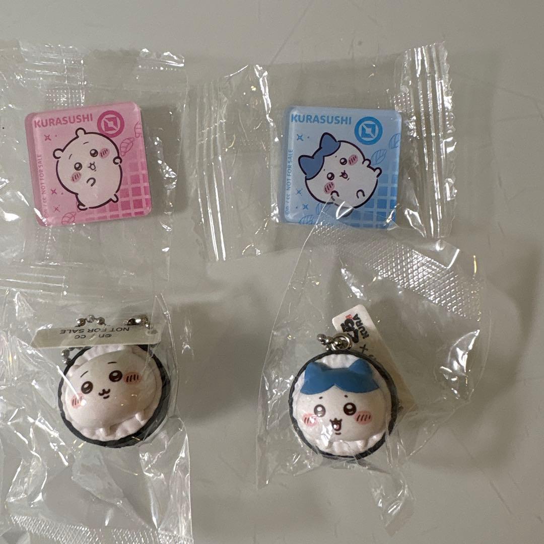 くら寿司 びっくらポン フィギュア ちいかわ ハチワレ 4点セット