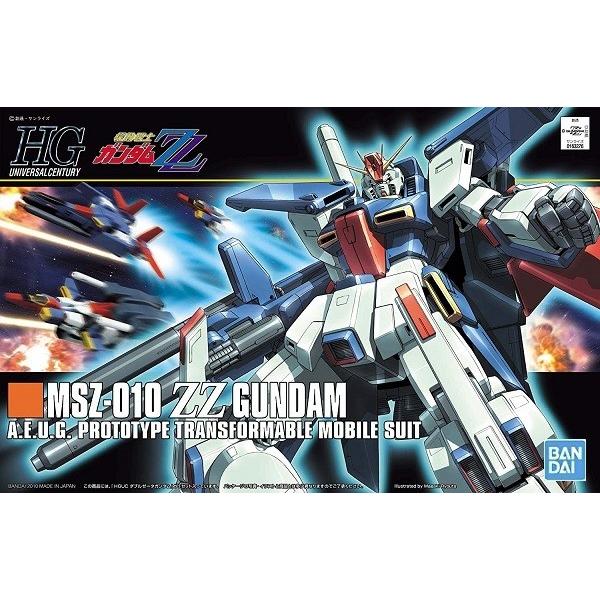 HGUC 1/144 (111) MSZ-010 双重高达ZZ (ZZ高达) (机动战士高达ZZ) 全新 钢普拉 塑料模型