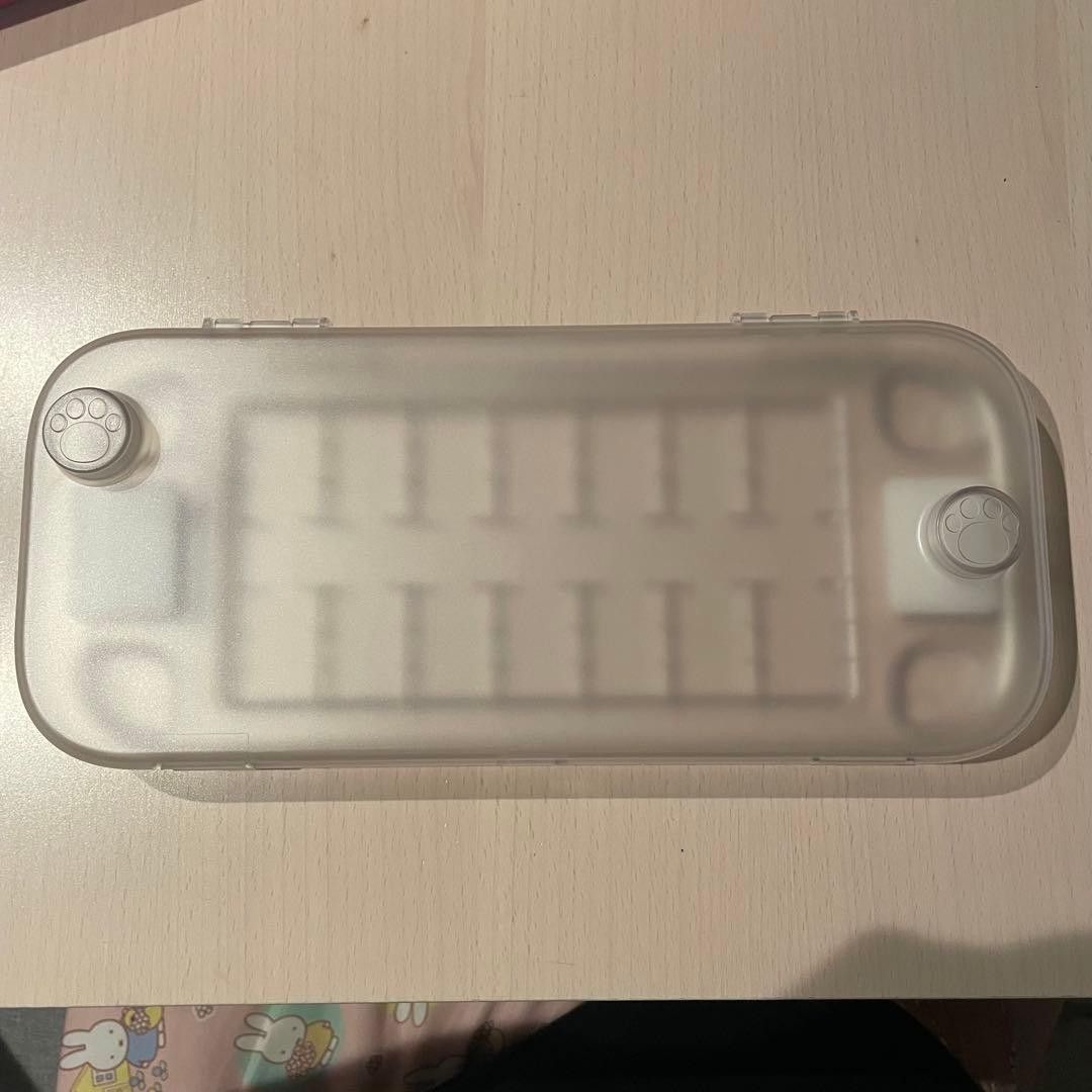 Nintendo Switch用 透明硬壳 肉球摇杆帽