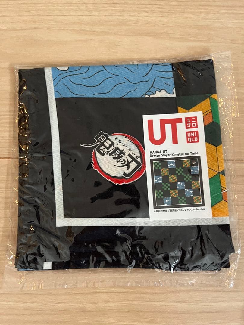 《鬼灭之刃》×优衣库 手帕 班达纳 非卖品