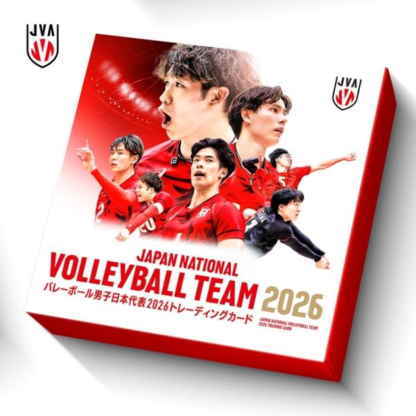 【ボックス】プロデュース216 バレーボール男子日本代表2026 トレーディングカード 10パック入り