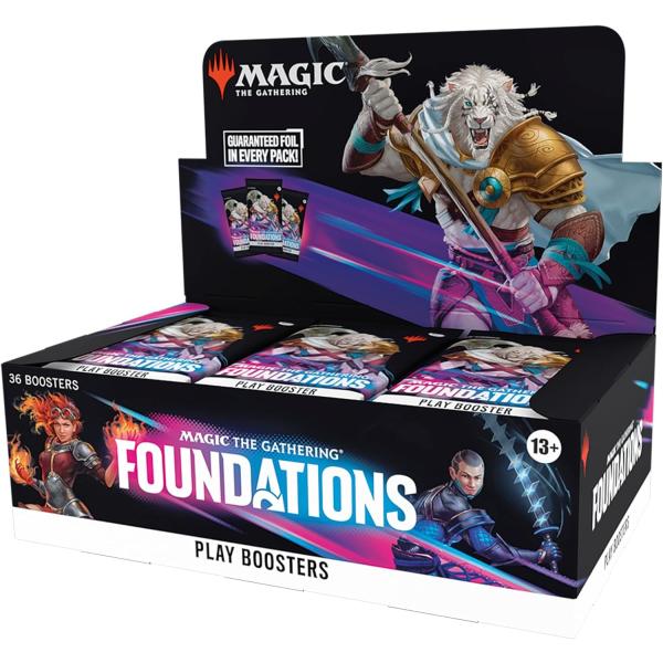 マジック:ザ・ギャザリング ファウンデーションズ プレイ・ブースター 英語版 BOX36パック入り MTG トレカ ウィザーズ・オブ・ザ・コースト FDN D36280003