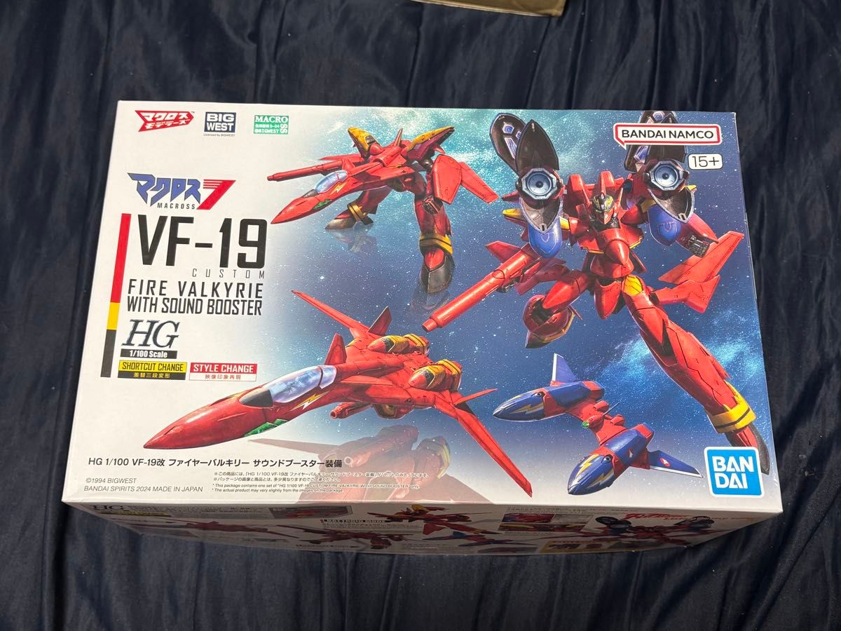 HG 1/100 VF-19改 火焰巴尔基利 声波助推器