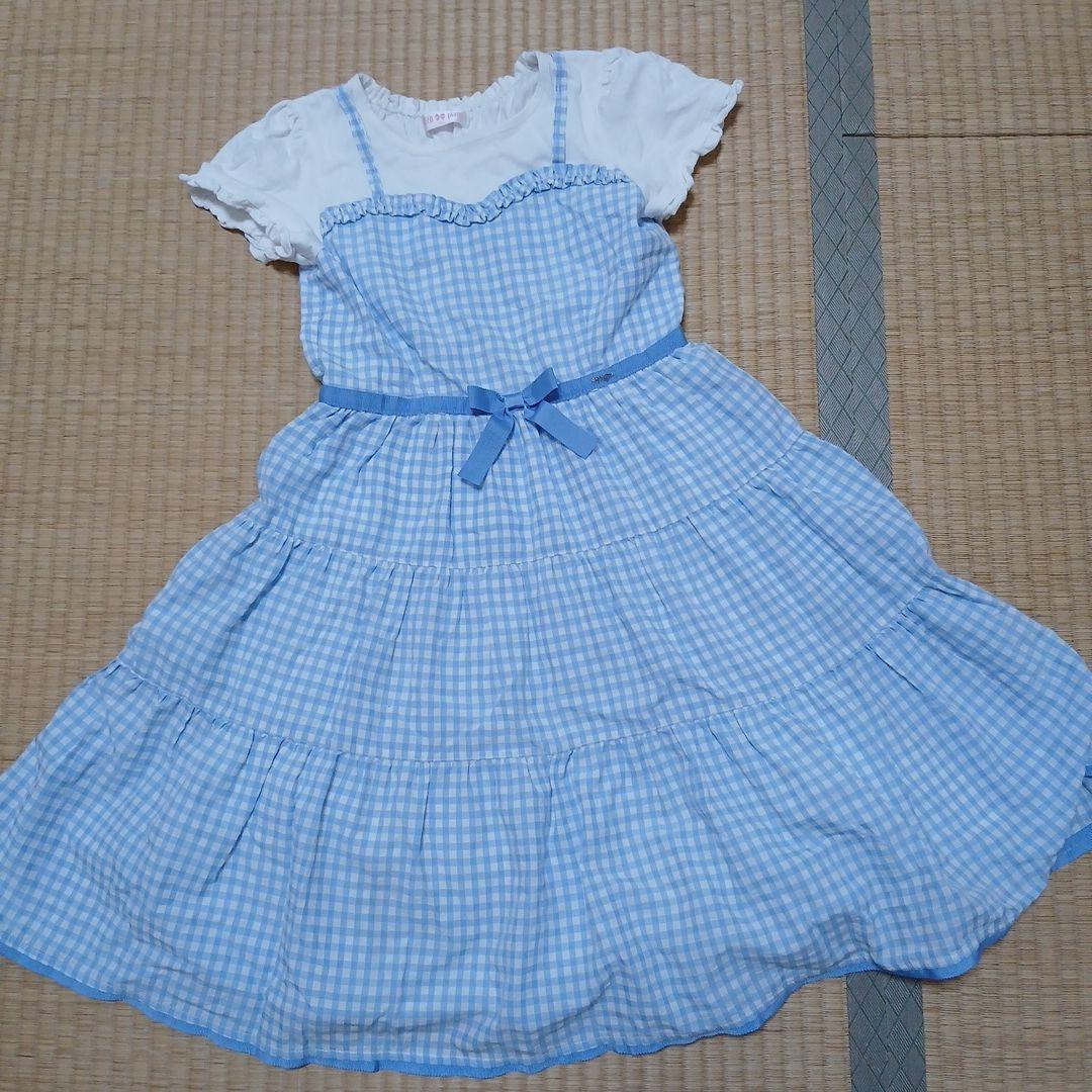 mezzo piano 连衣裙 细格纹 140cm