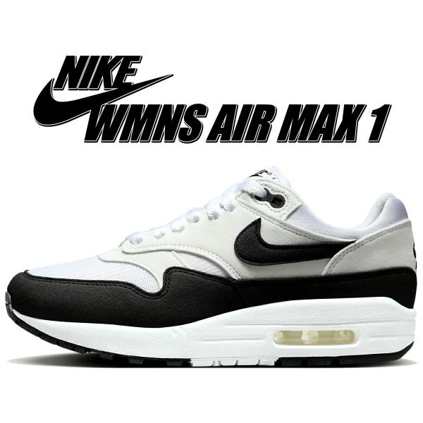 耐克女士 Air Max 1 白色黑色 Summit White NIKE WMNS AIR MAX 1 wht/blk-summit wht dz2628-102