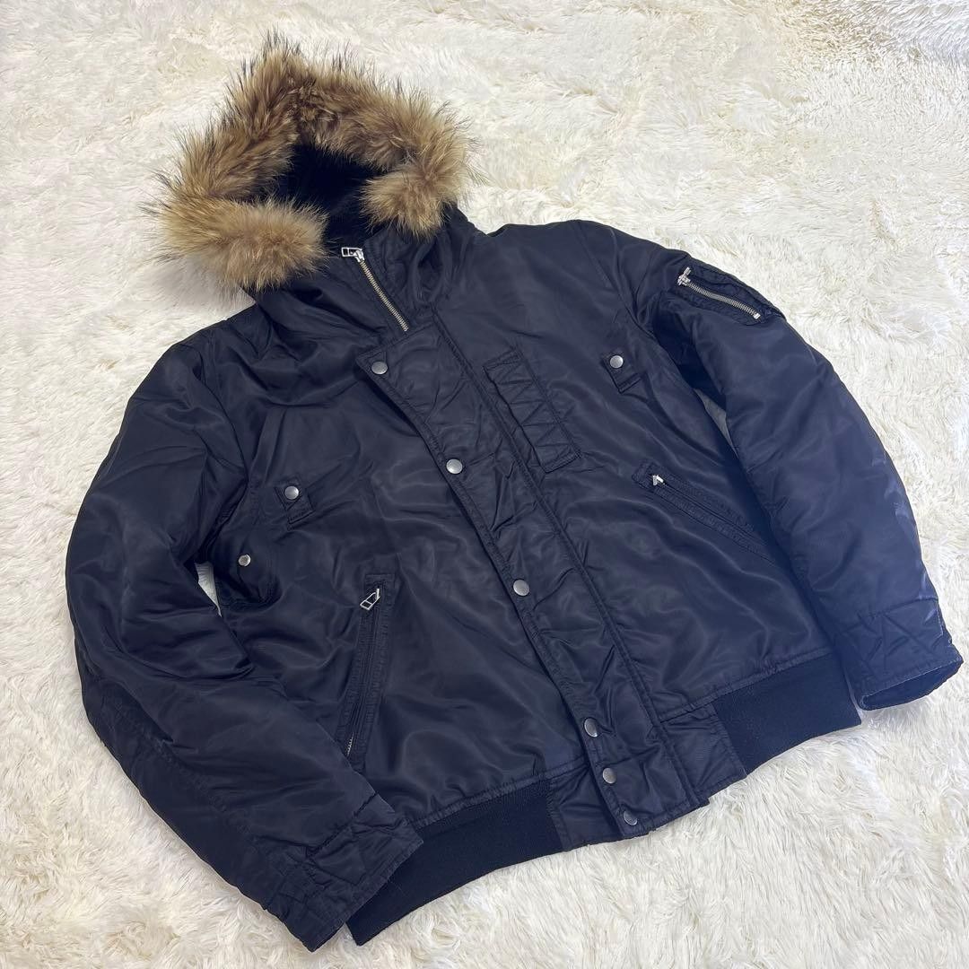 00s y2k take o KIKUCHI n-2b flight jacket飞行夹克N-2B黑色XL
