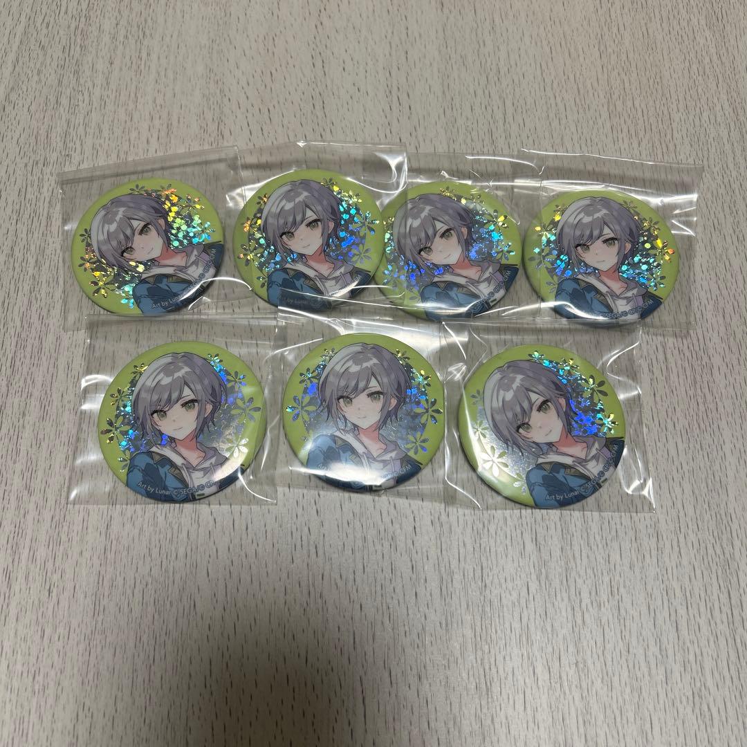 Project Sekai Shihoto Crystal Festival 2024 Hologram Can Badge 7-Piece Set