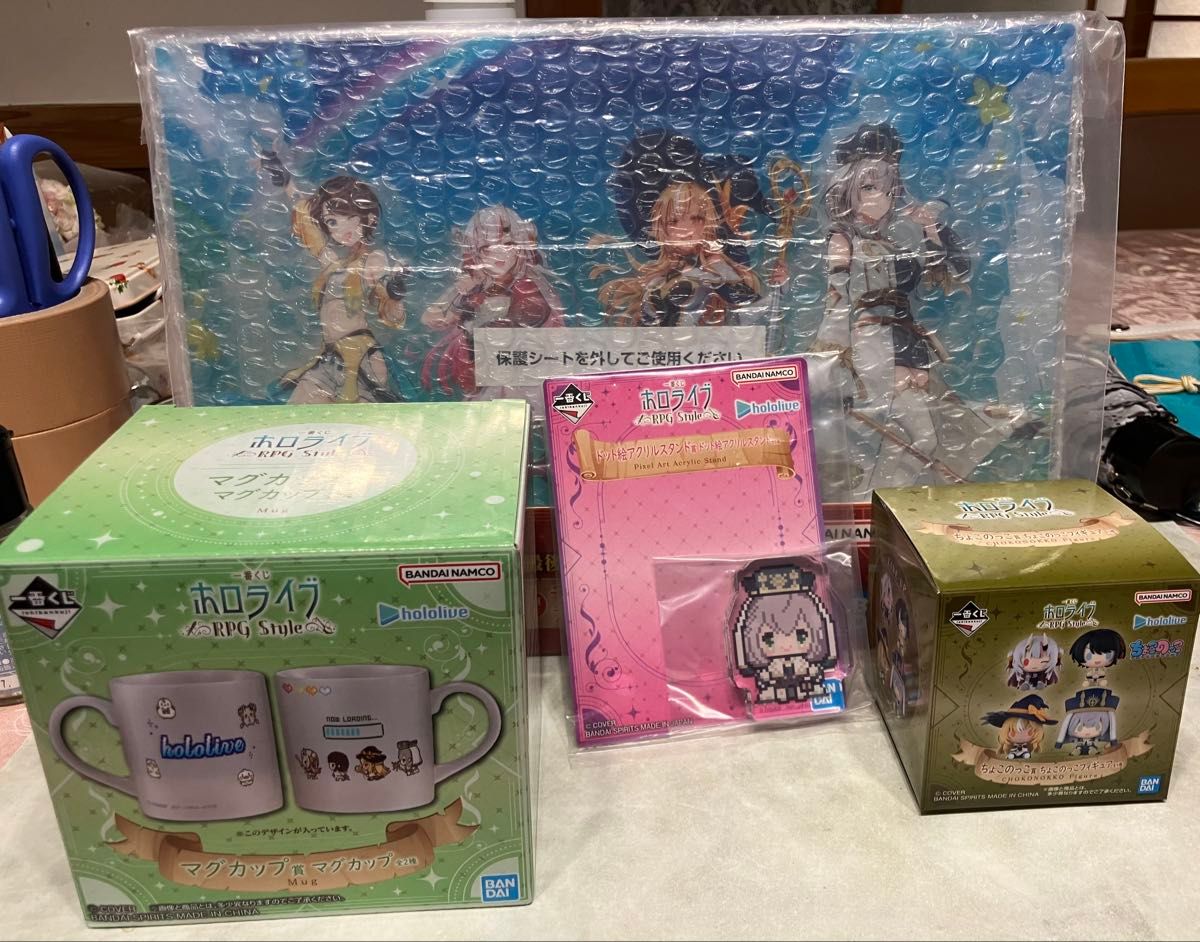 [New, Unopened] Ichiban Kuji Hololive RPG Style Mug Cup & Choco-kko Acrylic Stand-Bundle Sale