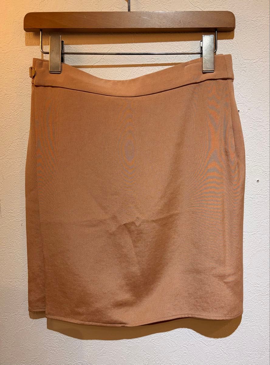 CELINE VINTAGE 赛琳 复古风裹身裙 米色 2000年代 品相良好 法国制造