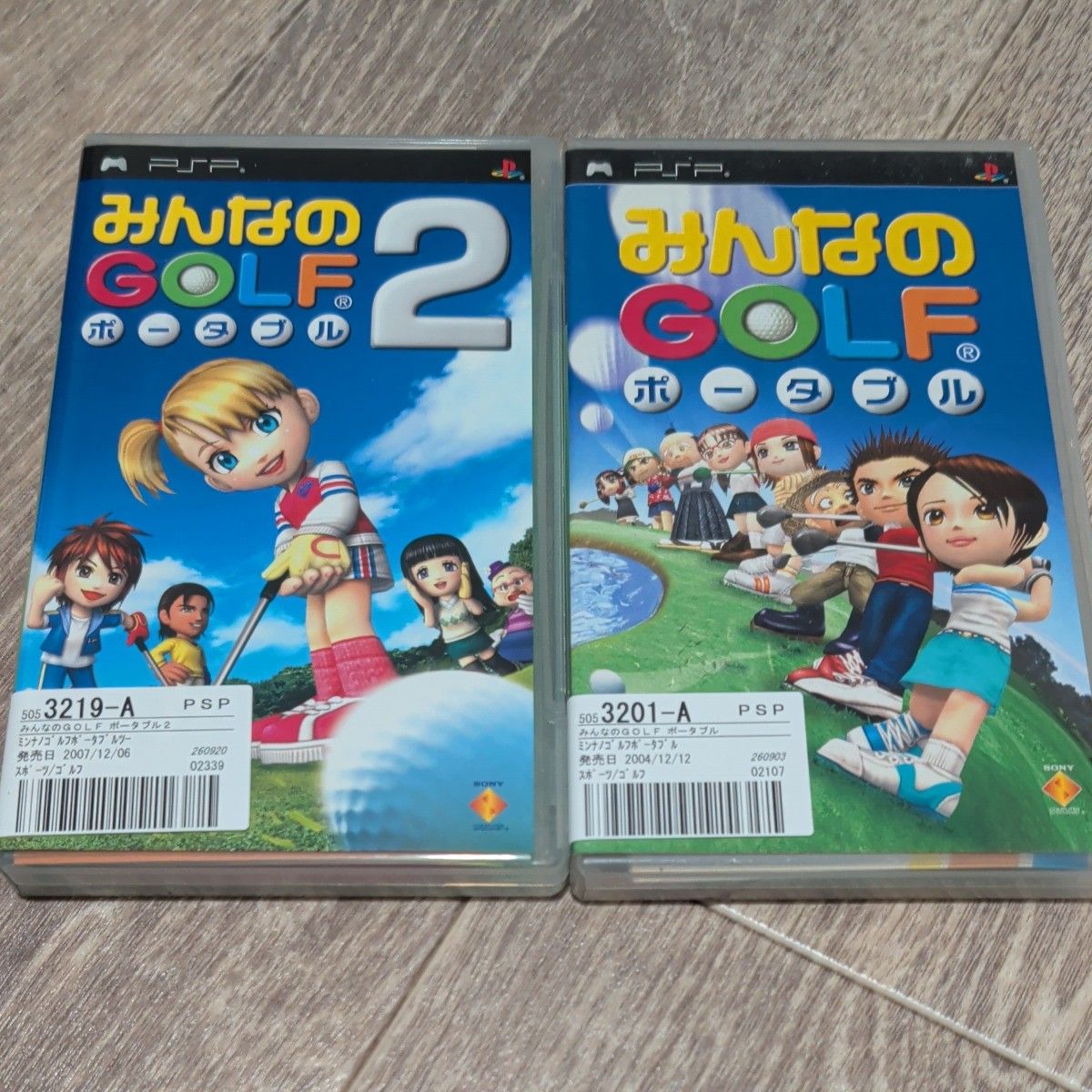 PSP Everyone's GOLF Portable 1,2