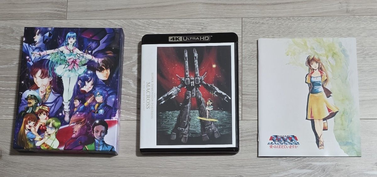 超时空要塞Macross 爱·还记得吗 4K重制版 蓝光（特装限定版），不含普通蓝光