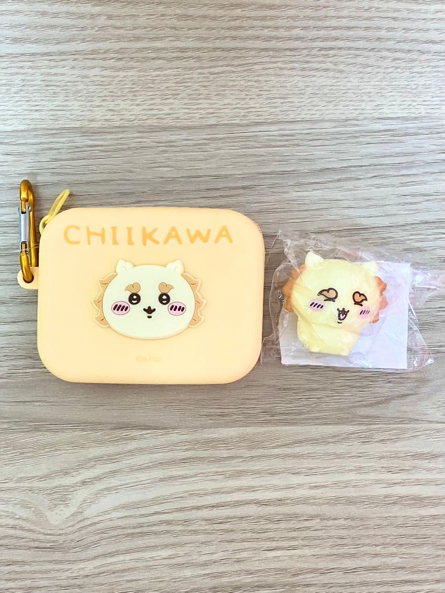 吉伊卡哇 石狮子 迷你硅胶零钱包 硬币包 软胶 手办 奖品