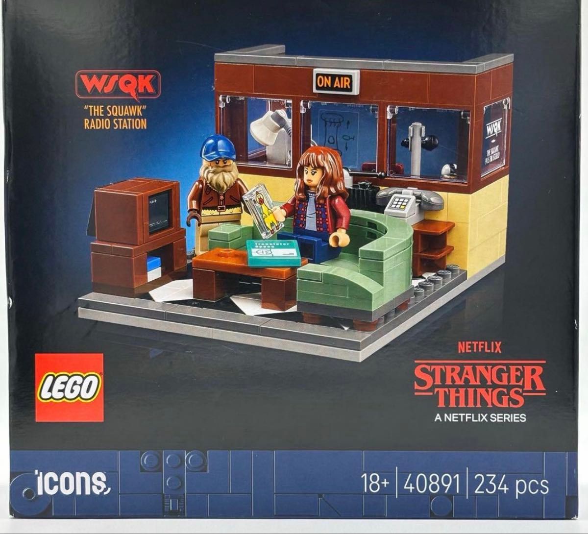 LEGO LEGO 40891 Stranger Things WSQK Radio Station