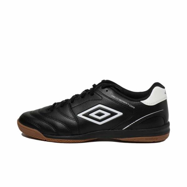 UMBRO Accelerator Sala WIDE IN UF6SCSF1M Futsal Shoes: Black x White
