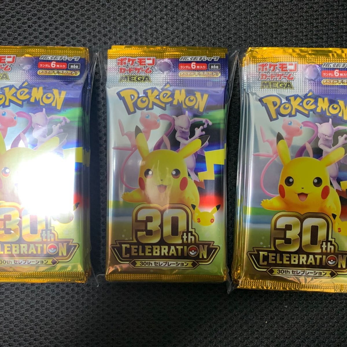 神奇宝贝卡片游戏30th CELEBRATION MEGA 30包套装已搜索完毕