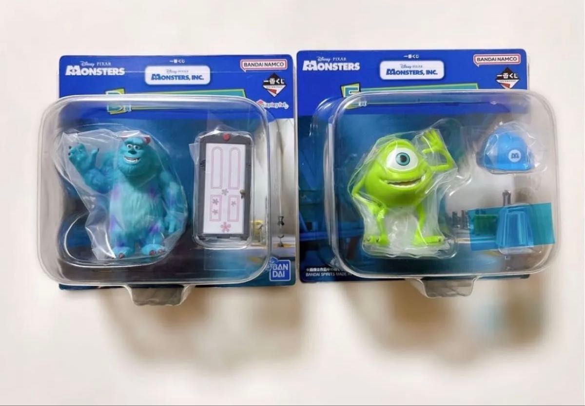一番赏 怪兽电力公司 Displayful 手办 2种套装 D奖 E奖