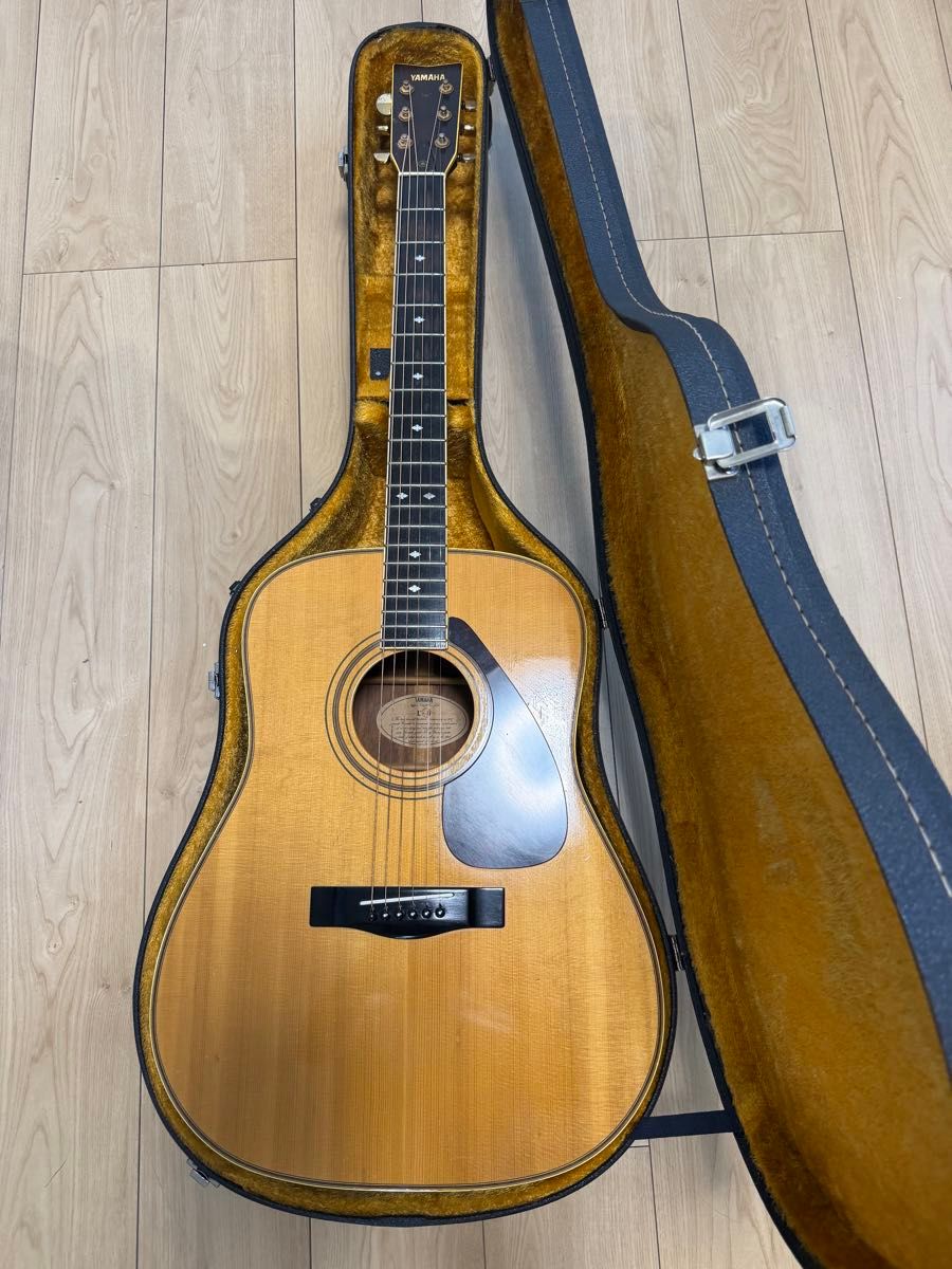 带YAMAHA L-6原声吉他硬盒
