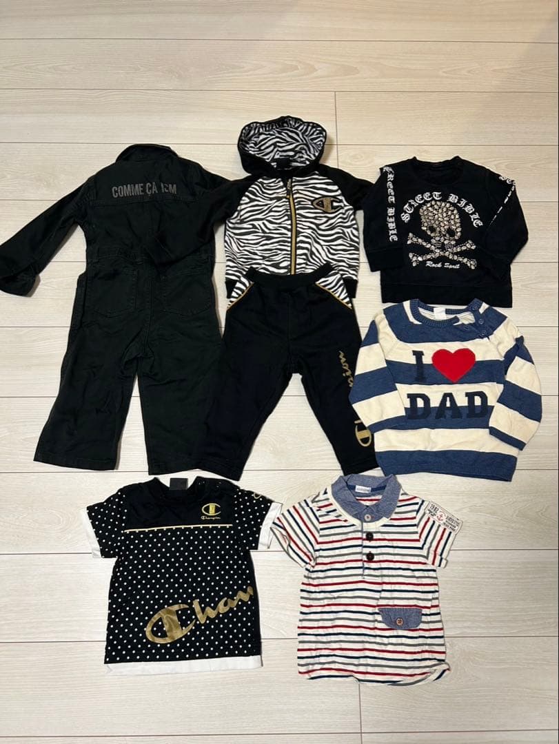 男童婴儿服装/儿童服装【90码】豪华6件套