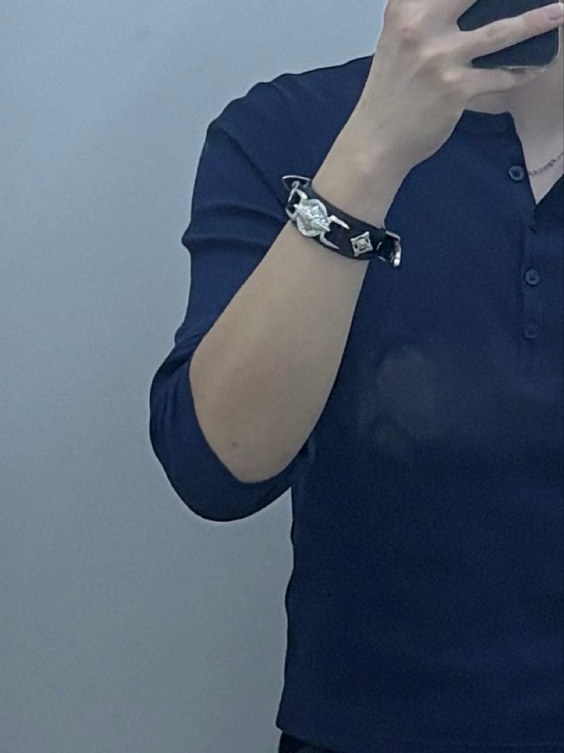Toga too lether bracelet金属激光手镯