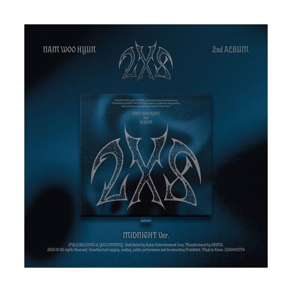 Nam Woo Hyun (Infinite) 2X8: Nam Woo Hyun Vol.2 (MIDNIGHT Ver.) CD with Bonus