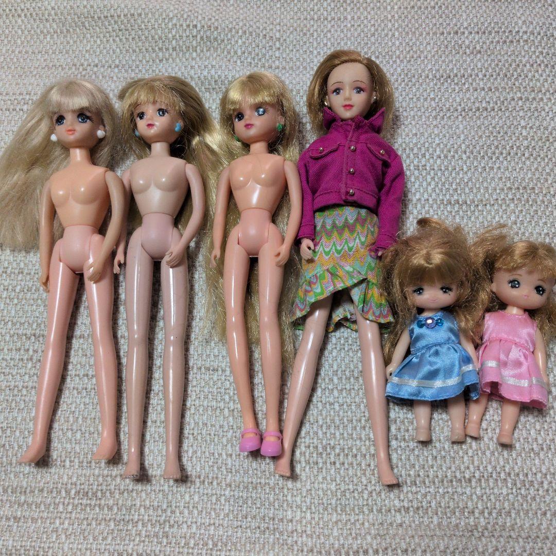 Rica-chan Doll Lot, 6-Doll Set