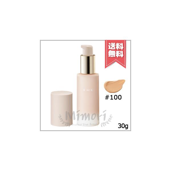 Parallel Import RMK Lasting Gel Creamy Foundation SPF23/PA++ #100 30g [Free Shipping]