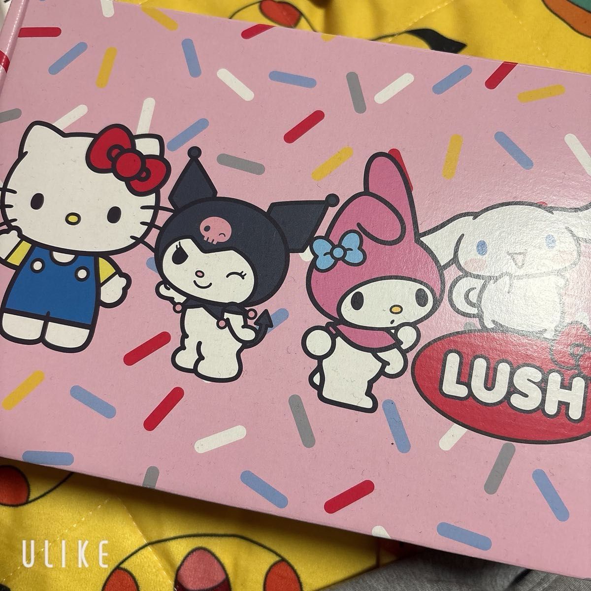 LUSH三丽鸥浴室4个套装