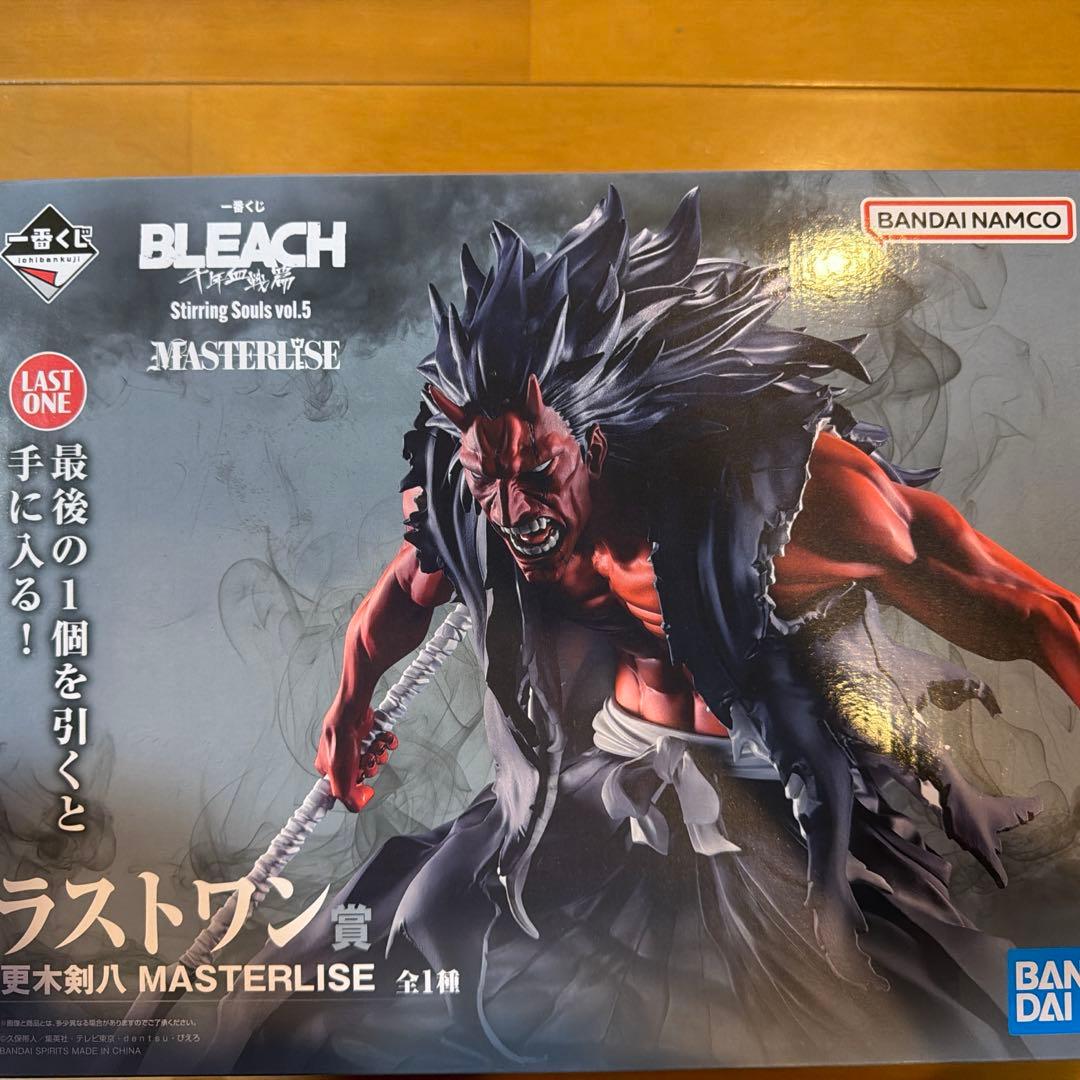 一番奖 动漫《死神》 更木剑八 最后一名奖 MASTERLISE 全新未拆封