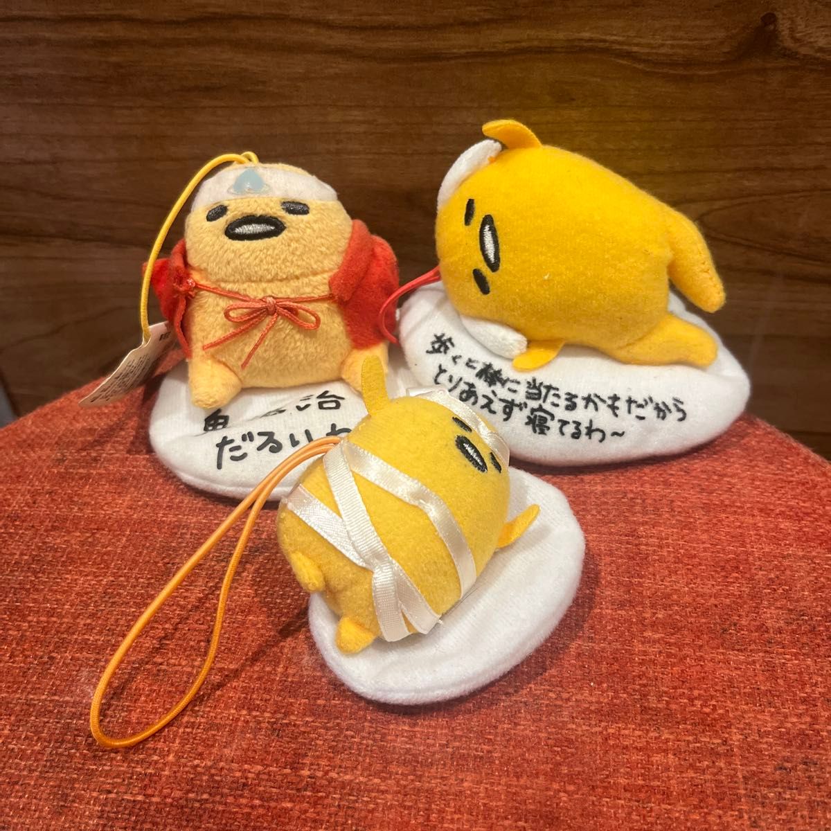 三丽鸥玩偶吉祥物3个套装钥匙圈