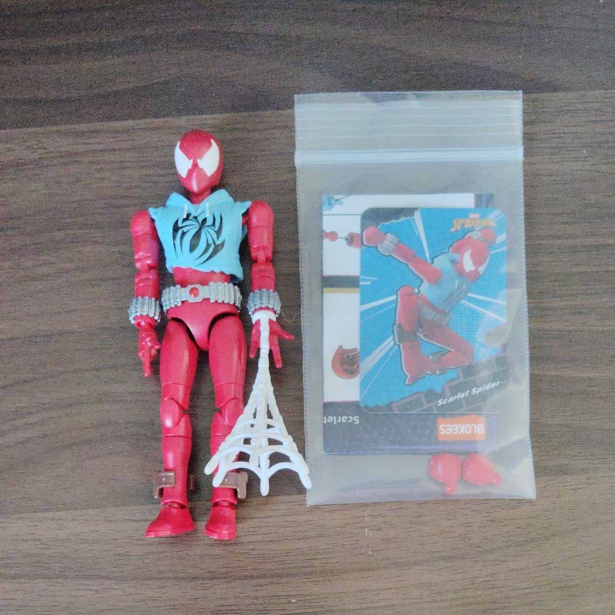 BLOKEES スパイダーマン スカーレットスパイダー アクションフィギュア