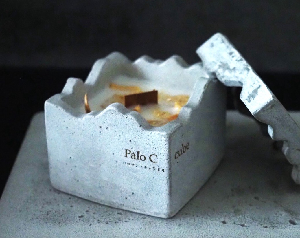 「“Palo C cube”帕洛桑托蜡烛