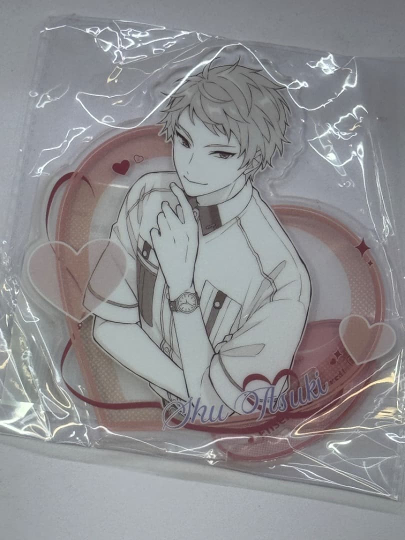 Ensemble Stars Saigu Sou Mankei Ryuko Heart-Shaped Acrylic Stand