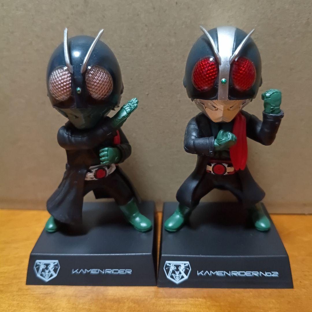 Shin Kamen Rider Ichiban Kuji DEFORME-X Number 1 and Number 2