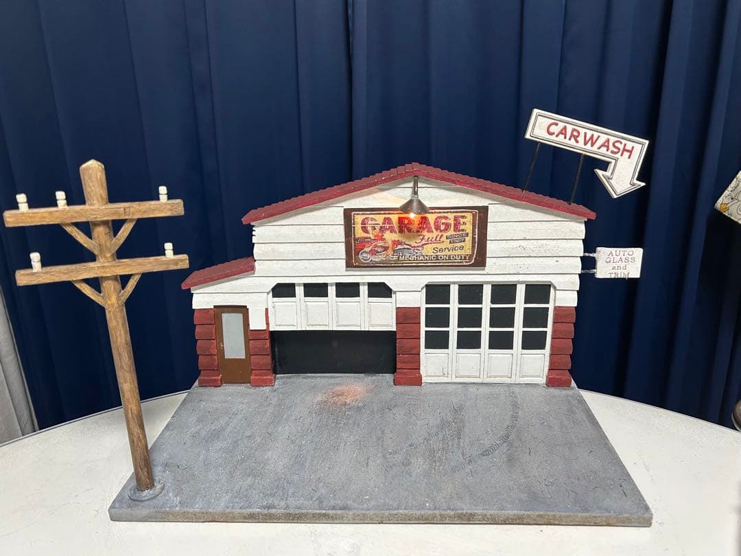 American Diorama Garage 1/24