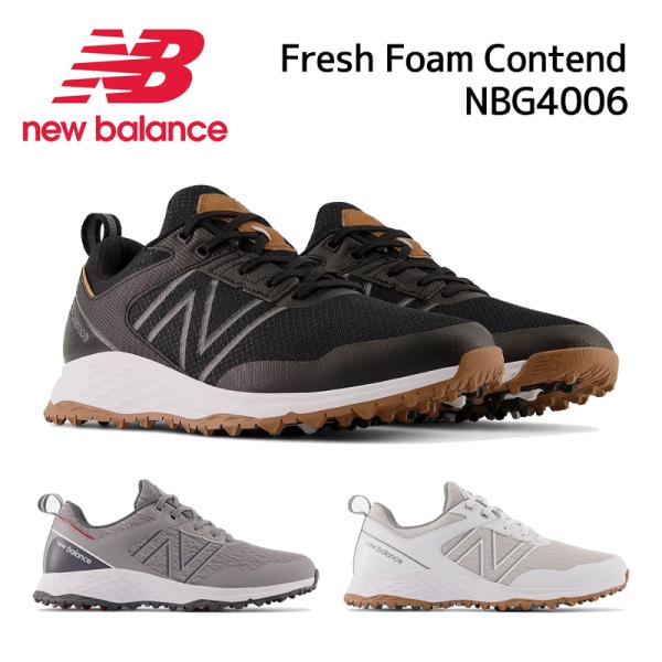 现货 新百伦 纽约百伦 高尔夫球鞋 Fresh Foam Contend 男士无钉款 NBG4006 美国直邮