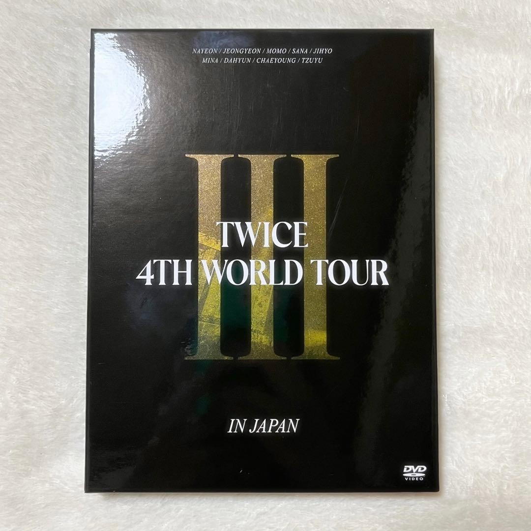TWICE 4TH WORLD TOUR III IN JAPAN第一次限量版