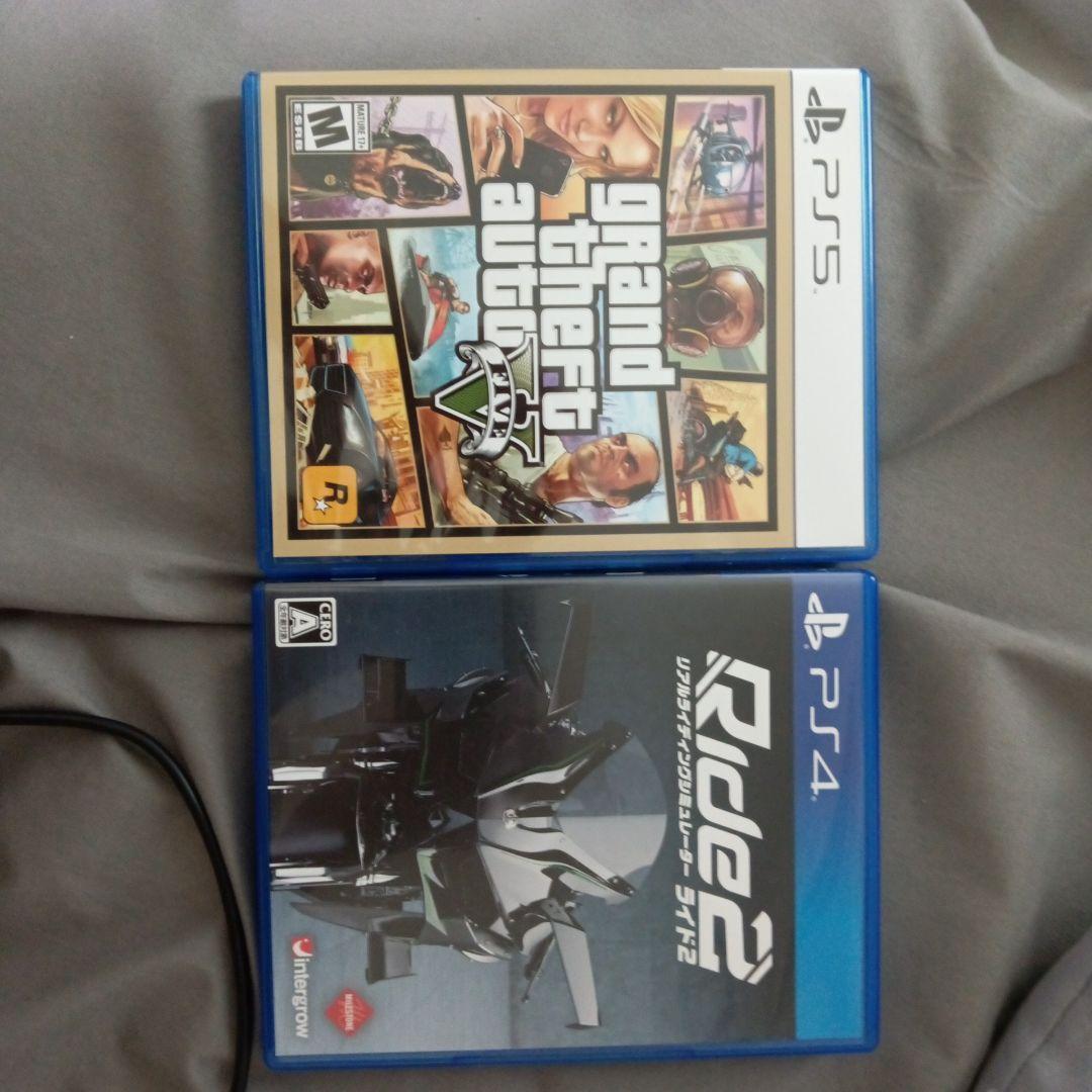 Grand Theft Auto vps5版ride 2 ps4版2套!