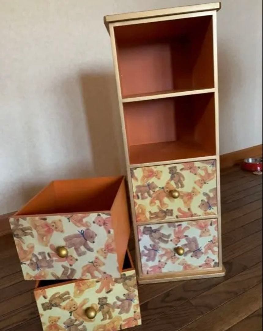 木质抽屉柜 4个抽屉 6500日元→3600日元