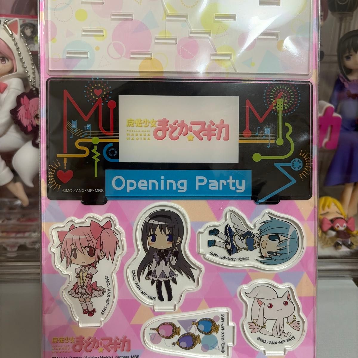 Puella Magi Madoka Magica Opening Party Acrylic Diorama Set