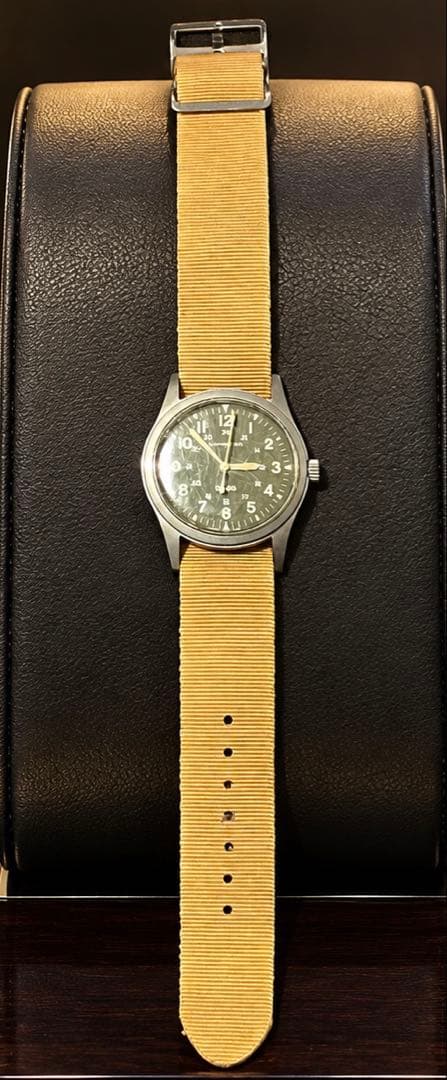 【极稀有•军用腕表】HAMILTON Khaki 9415A 手动上链 军事系列