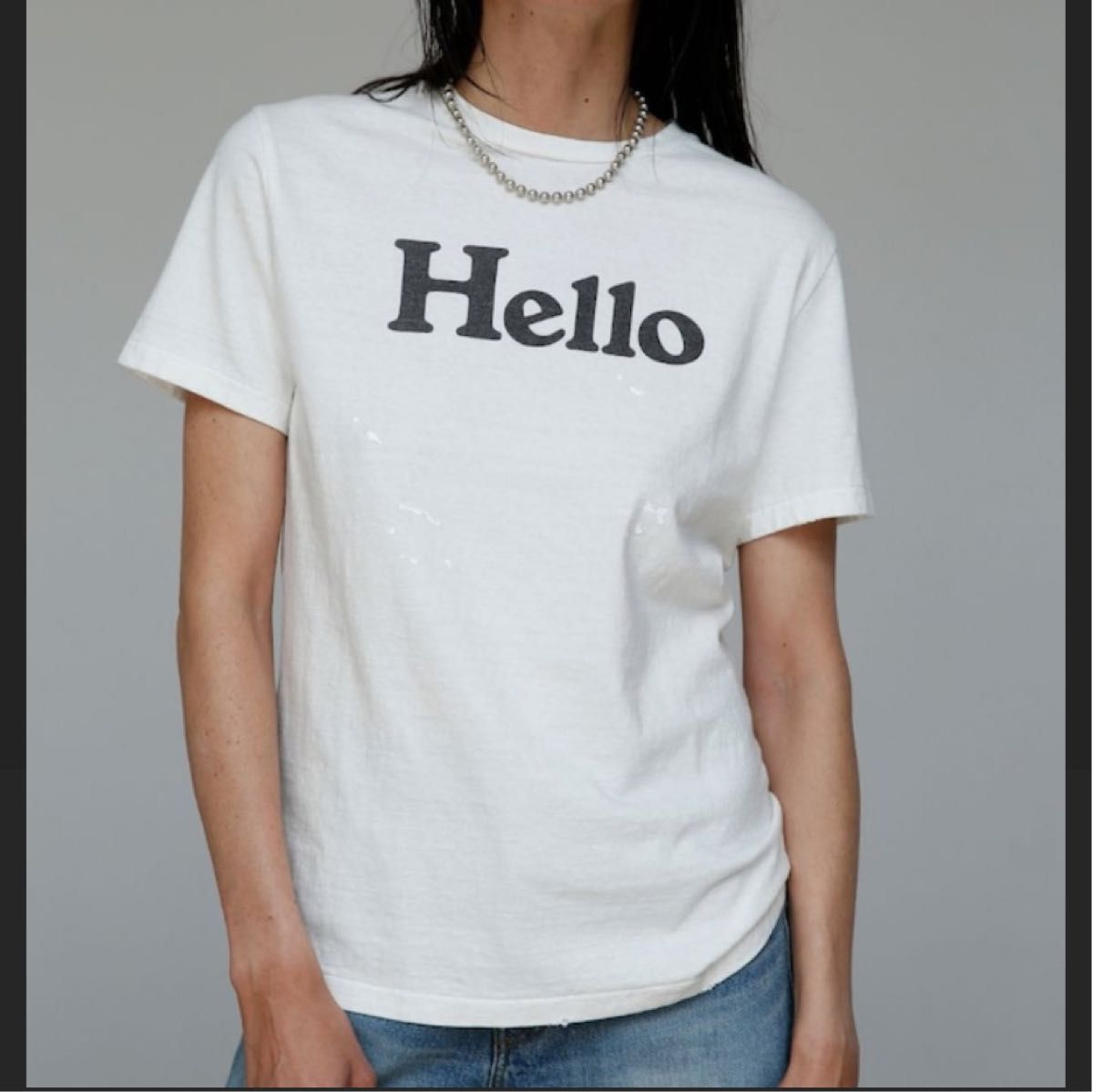 美品 マディソンブルー 限定品 ヴィンテージ ハロー Tシャツ ホワイト 02