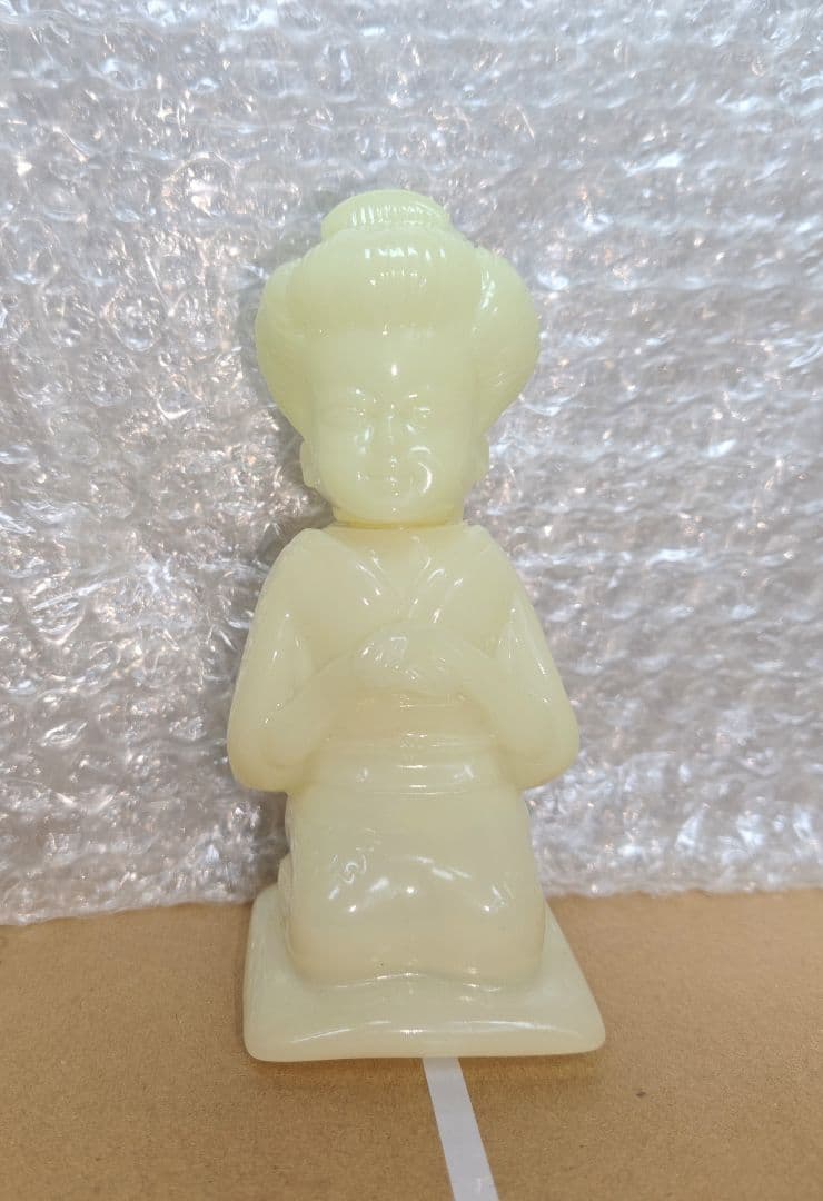 Maruhachi Toy Rokurokubi Ghost Soft Vinyl Figure Luminous GID Arttoy