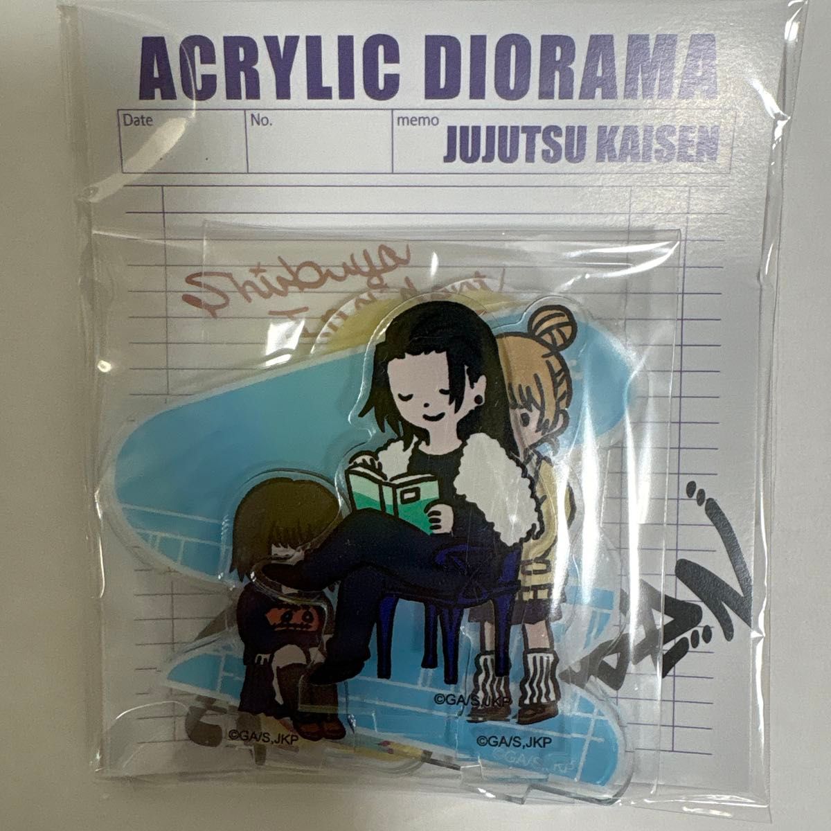 Jujutsu Kaisen Beesneez Acrylic Diorama Geto Suguru Mimi-chan Nana-chan