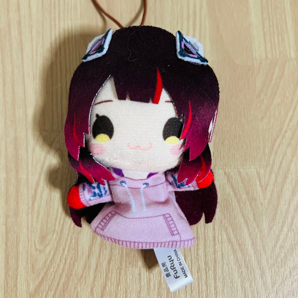机器人孩子手指宠物毛绒玩具吉祥物holo live