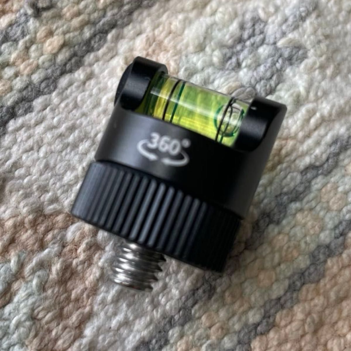 Level for Cameras, 360-Degree Rotating Spirit Level