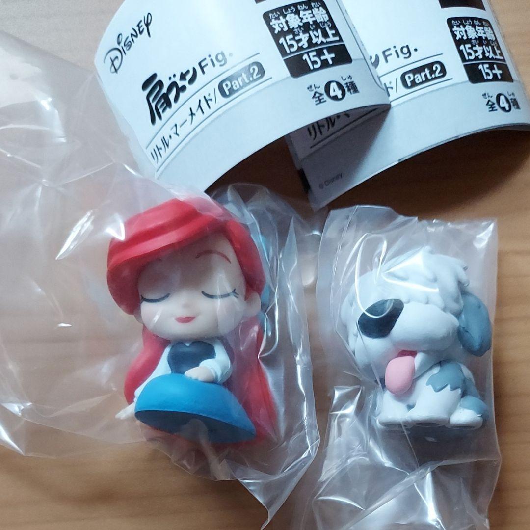 Shoulder Zunko Little Mermaid 2 Gacha Capsule Toy Ariel Max Figure New