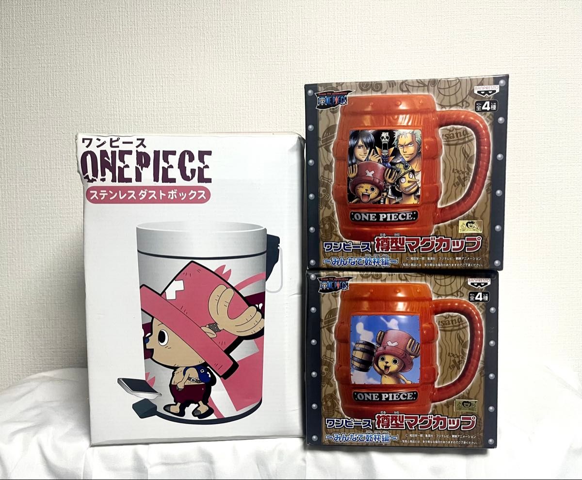 ONE PIECE One Piece Trash Can Mug Cup Set Chopper Goods